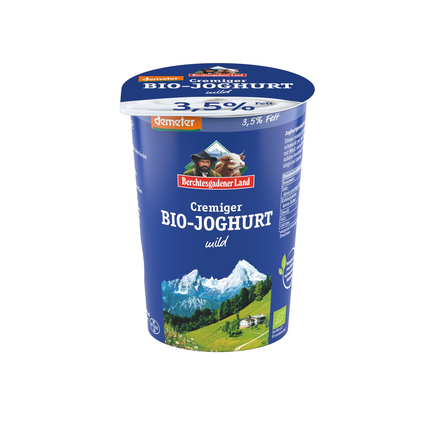 721153 Jogurt bílý krémový 3,5 % 500 g BIO BGL-1