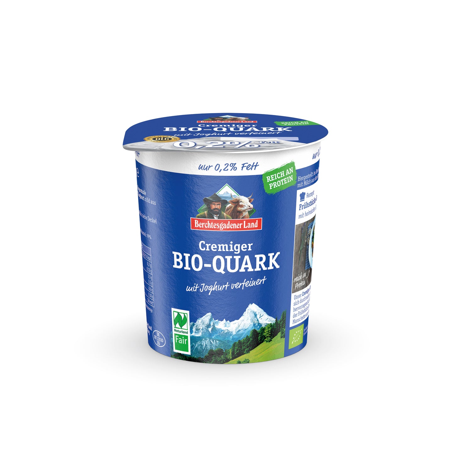 721158 Tvaroh krémový 0,2 % tuku 350 g BIO BGL-1