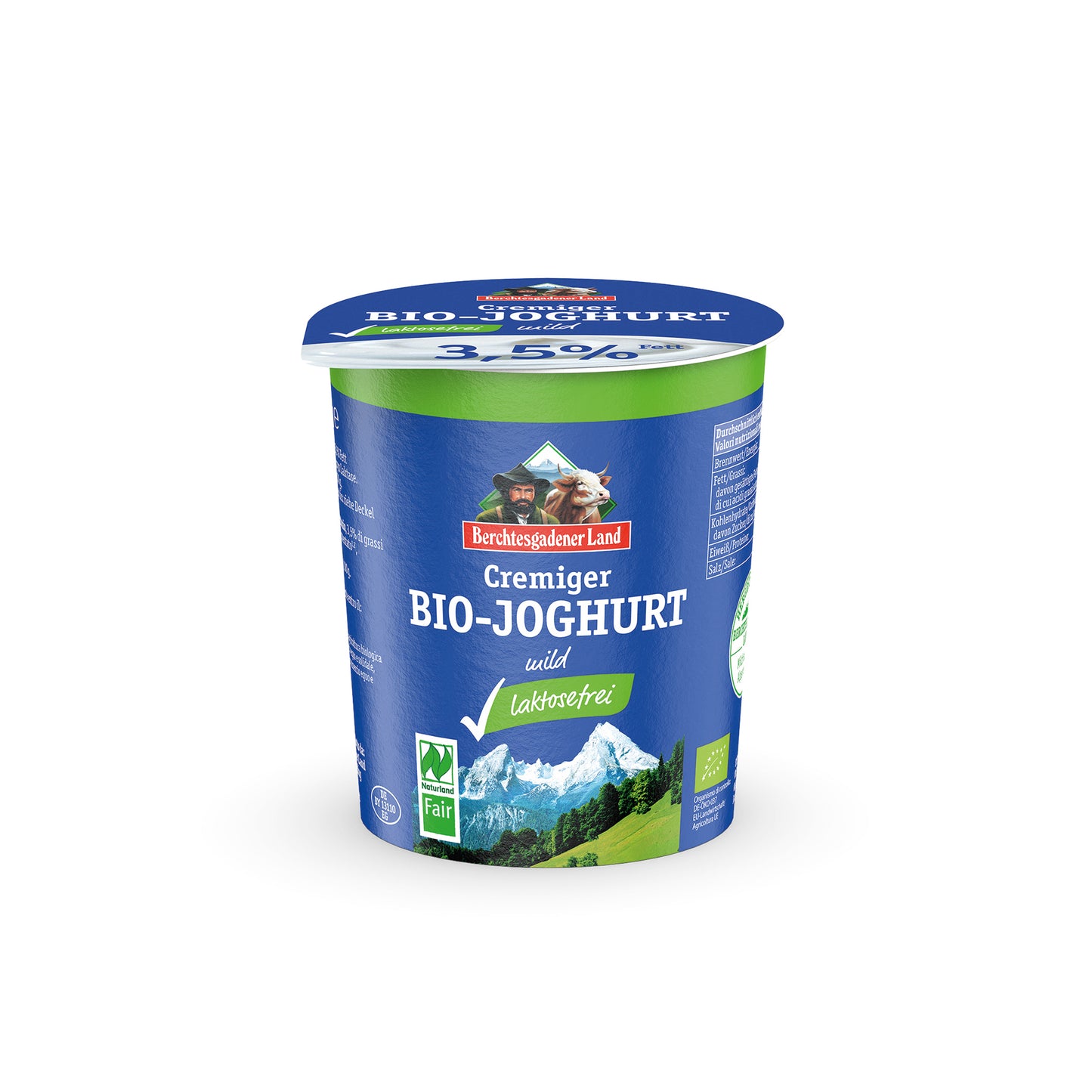 721172 Jogurt bílý bez laktózy 400 g BIO BGL-1