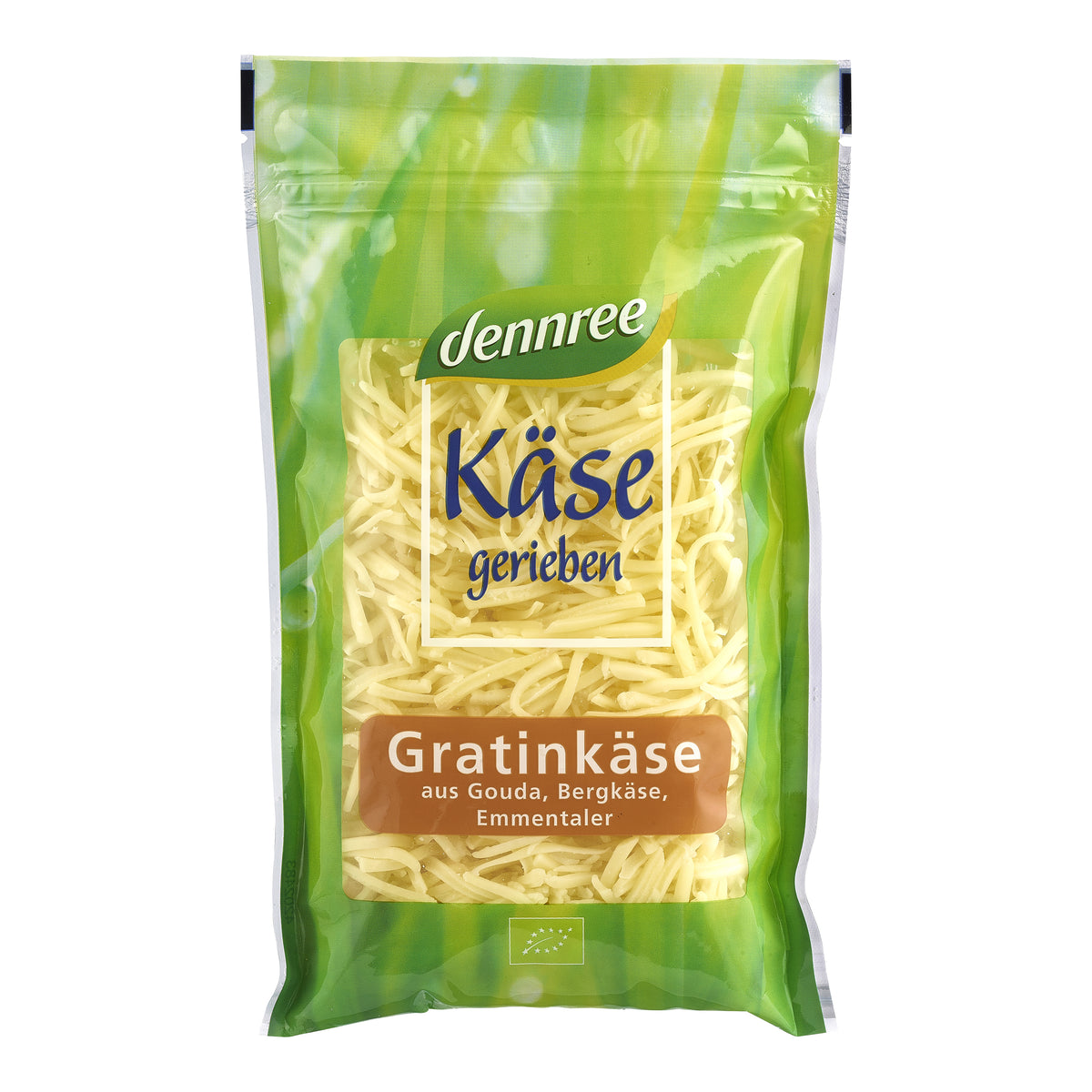 721188 Mix strouhaných sýrů k zapékání 45 % tuku 150 g BIO DENNREE
