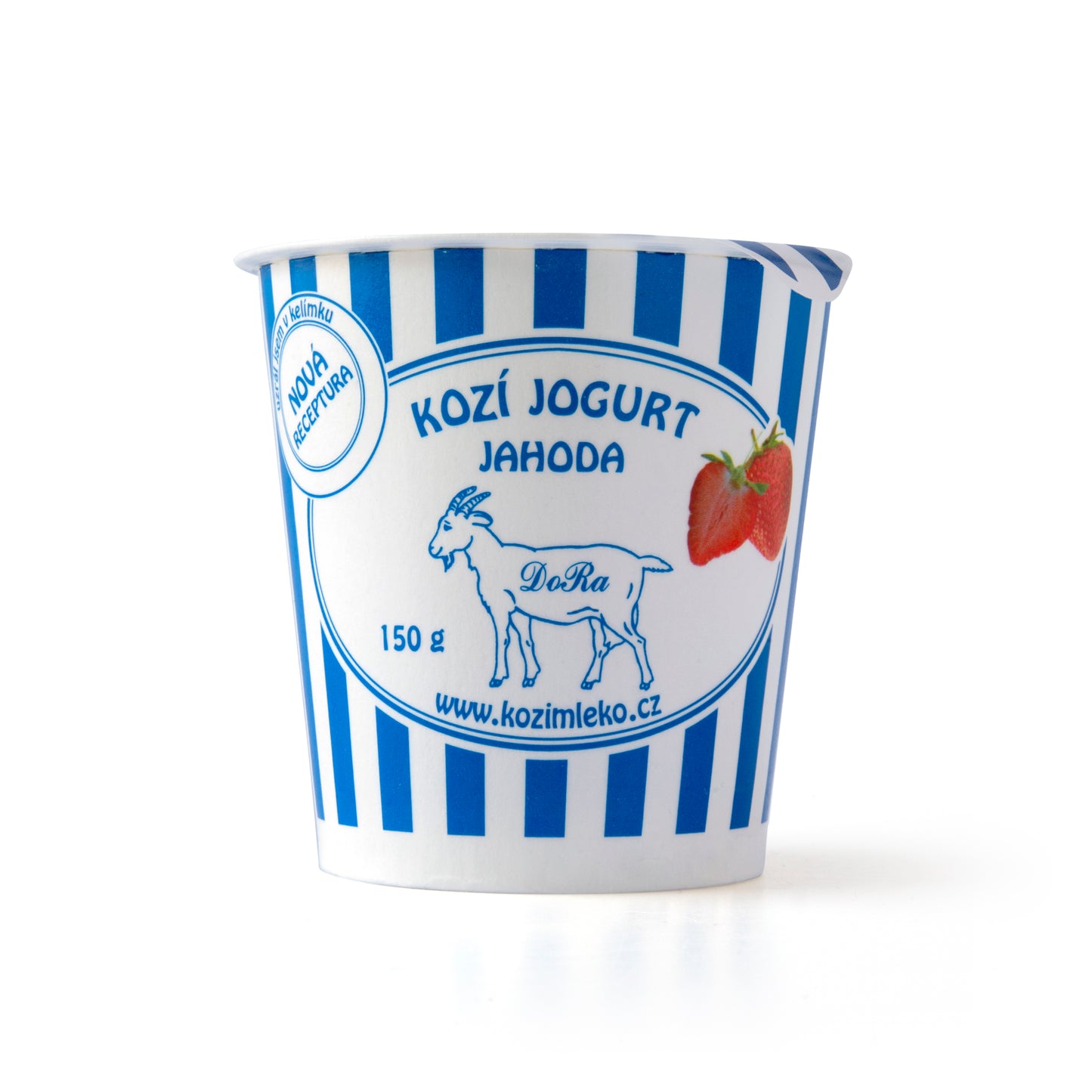 725093 Jogurt kozí jahoda 150 g BIOFARMA DORA-1