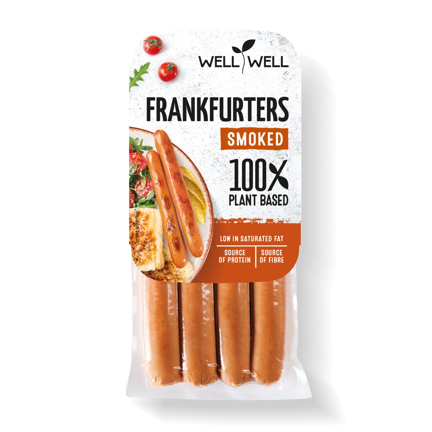 742117 Frankfurtky uzené 180 g WELL WELL-1