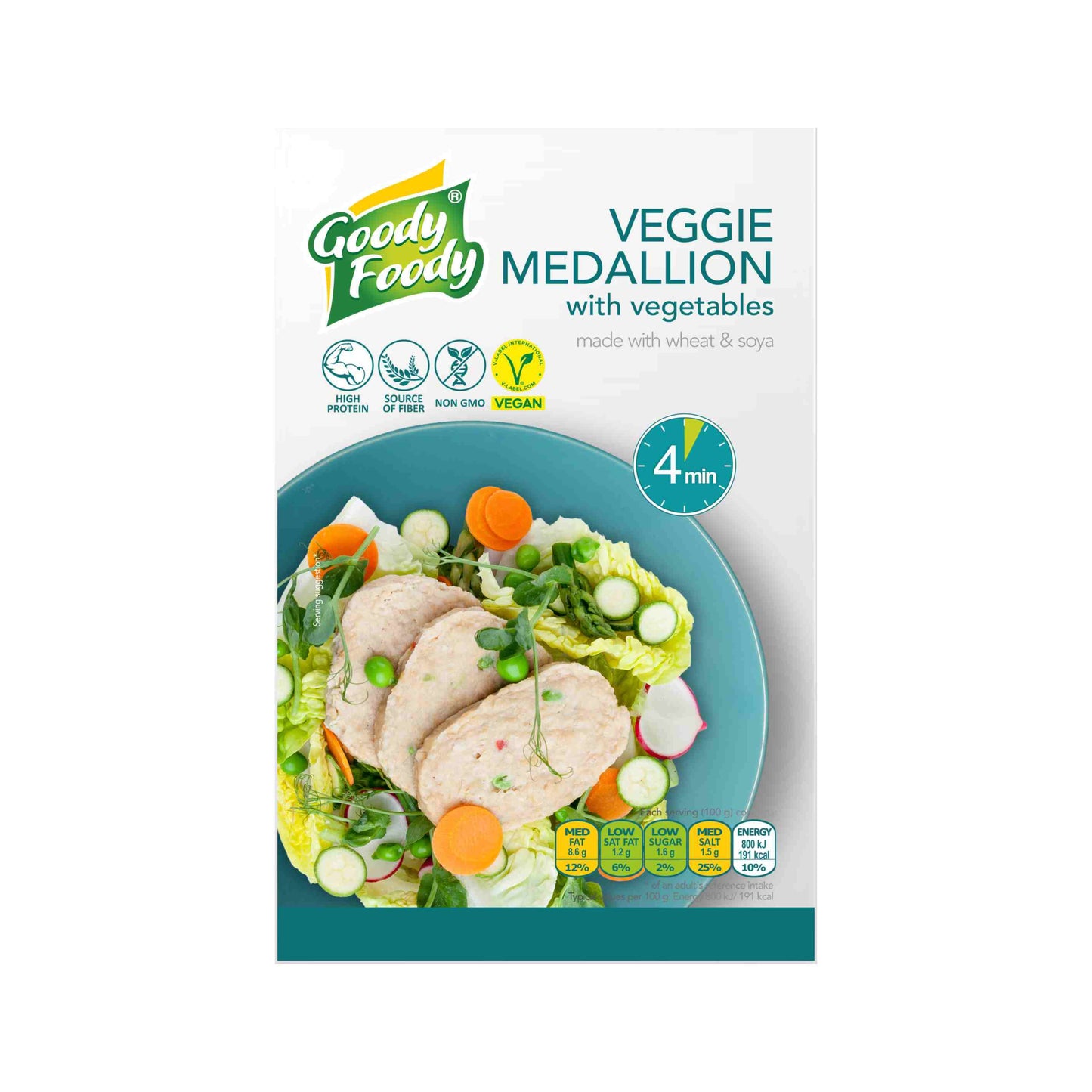 742204 Alternativa medailonků se zeleninou 155 g GOODY FOODY-1