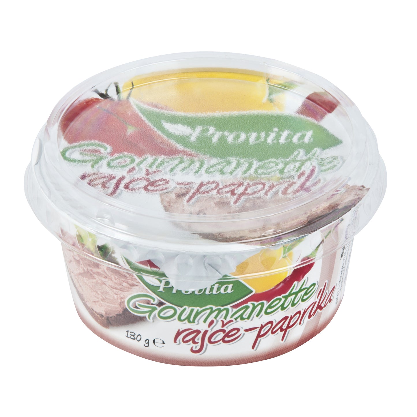 752048 Pomazánka gourmanette slunečnicová rajče-paprika 130 g PROVITA-1