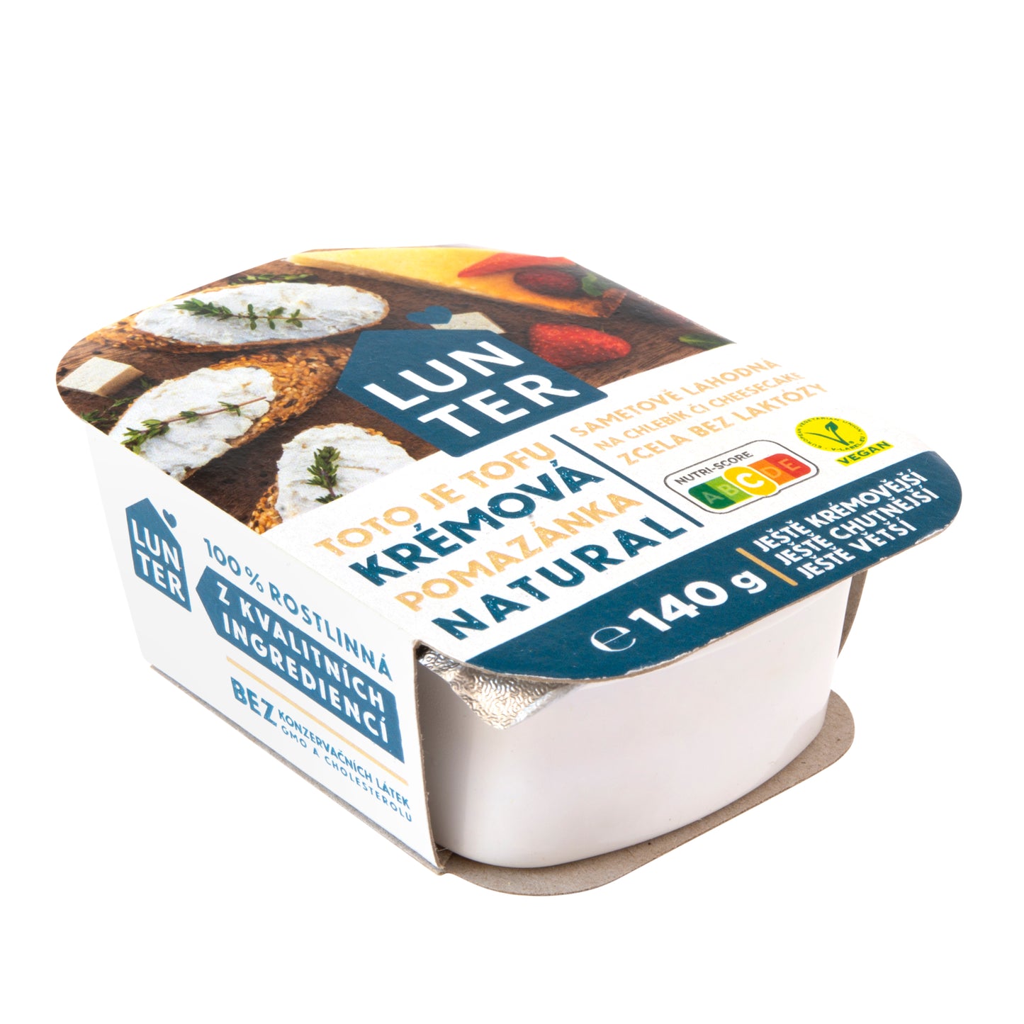 752087 Pomazánka krémová natural 140 g LUNTER-1