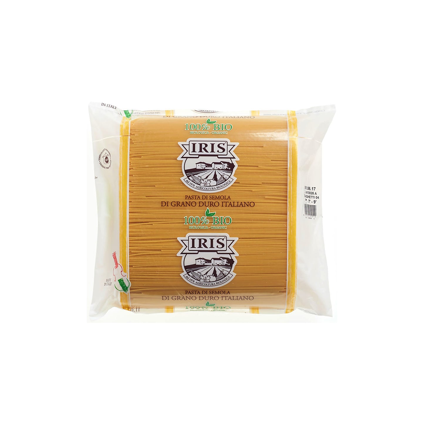 820126 Těstoviny špagety semolinové 5 kg BIO-1