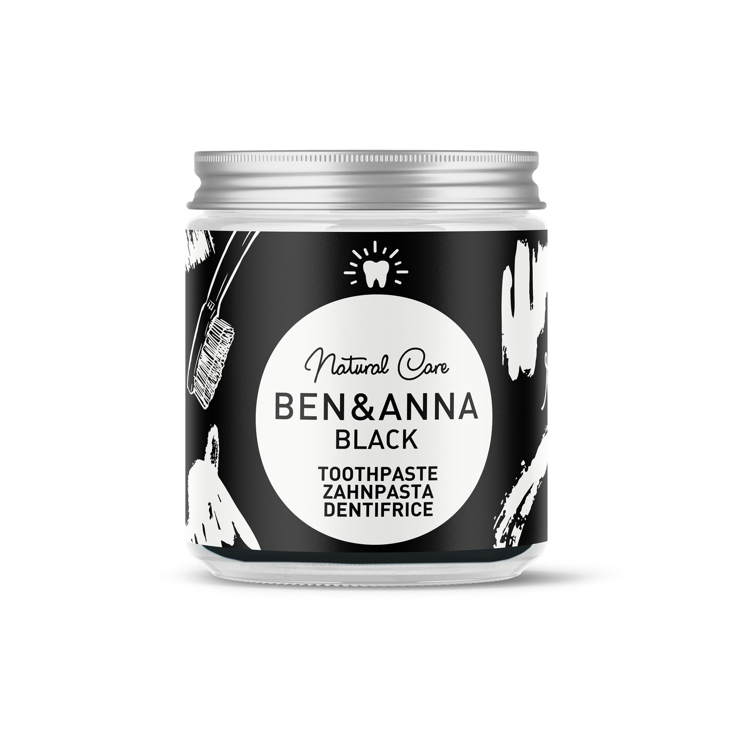 900077 Pasta zubní pro bělení zubů s aktivním 100 ml BEN & ANNA-1