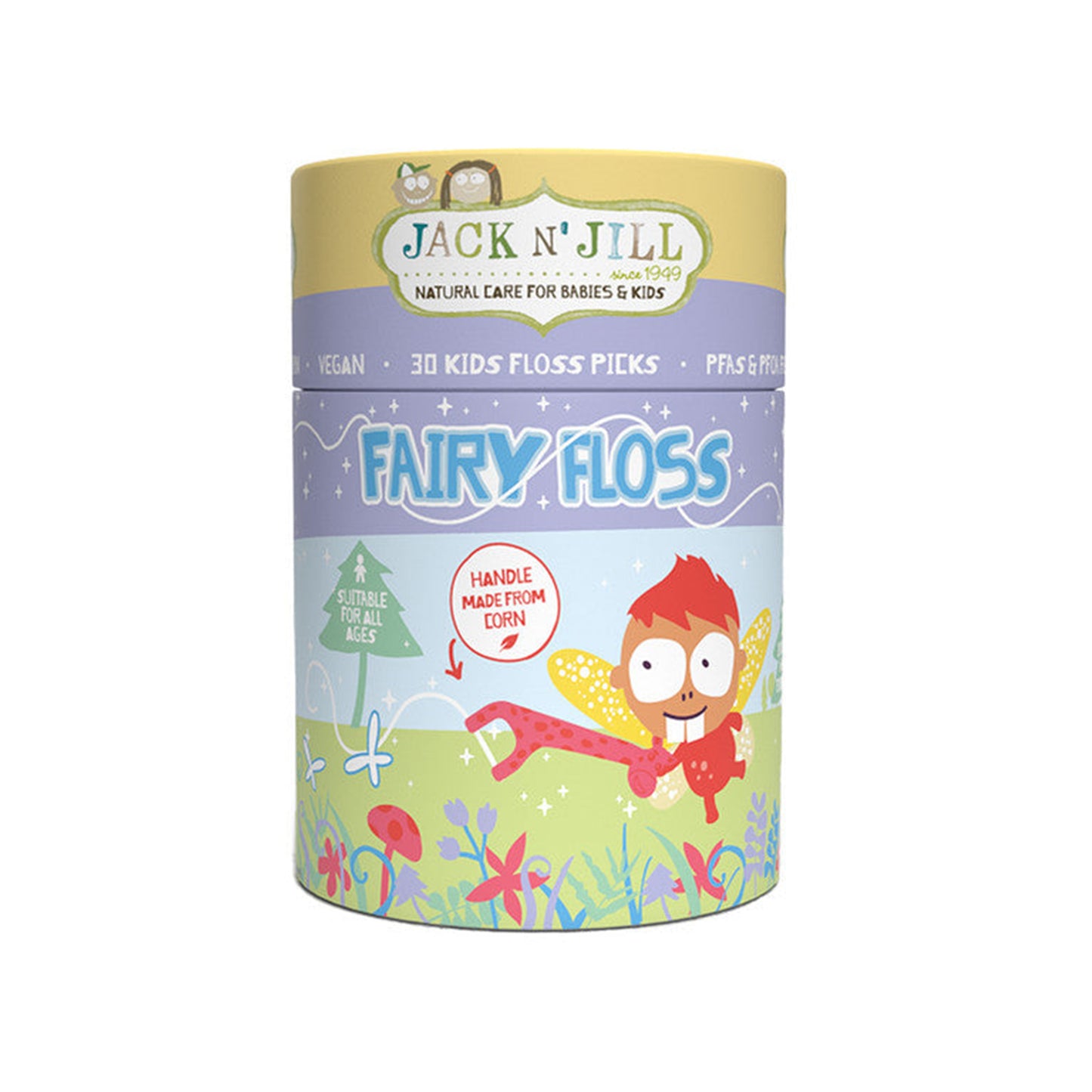 900276 Nit zubní pro děti Fairy Floss 30 ks JACK N´ JILL-1