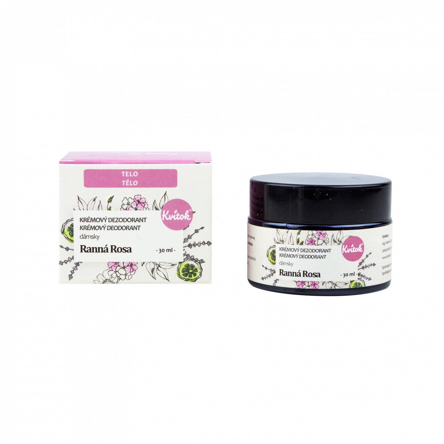 900303 Deodorant dámský krémový Ranní rosa 30 ml KVITOK-1