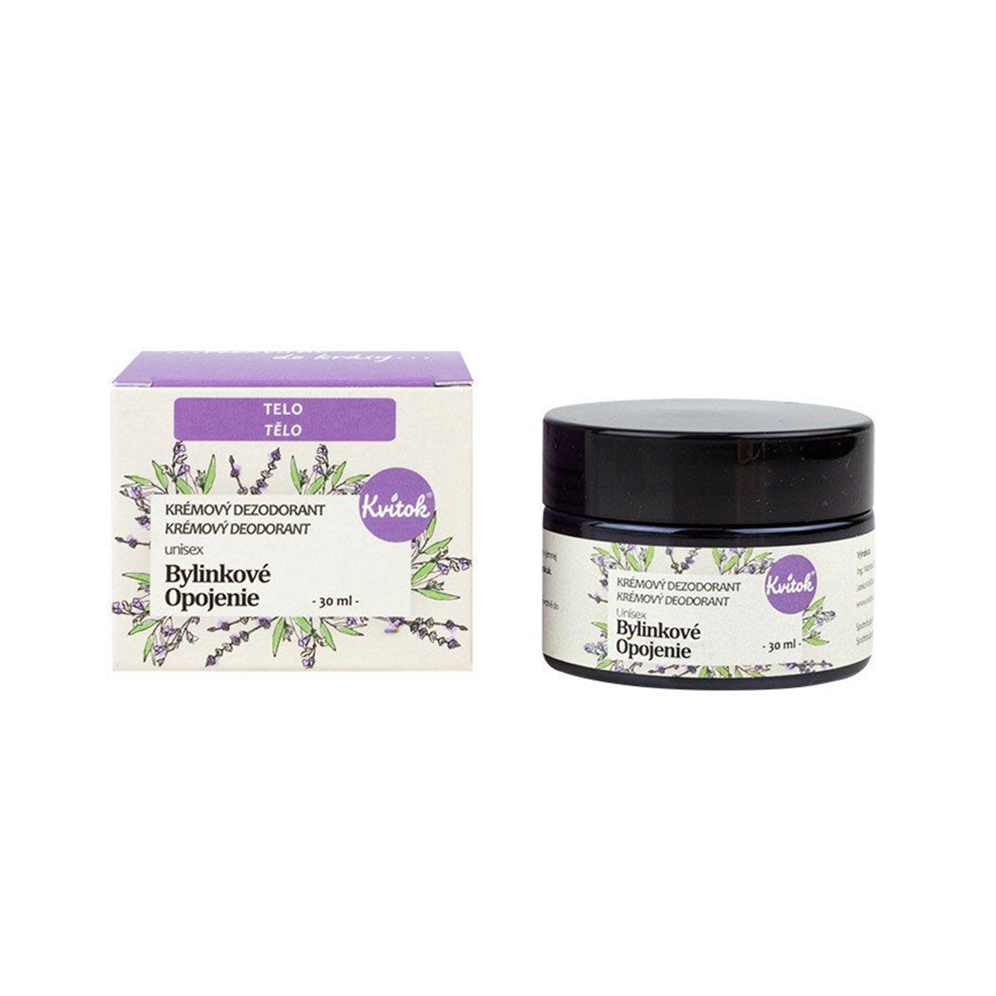 900328 Deodorant jemný krémový Bylinkové opojení 30 ml KVITOK-1