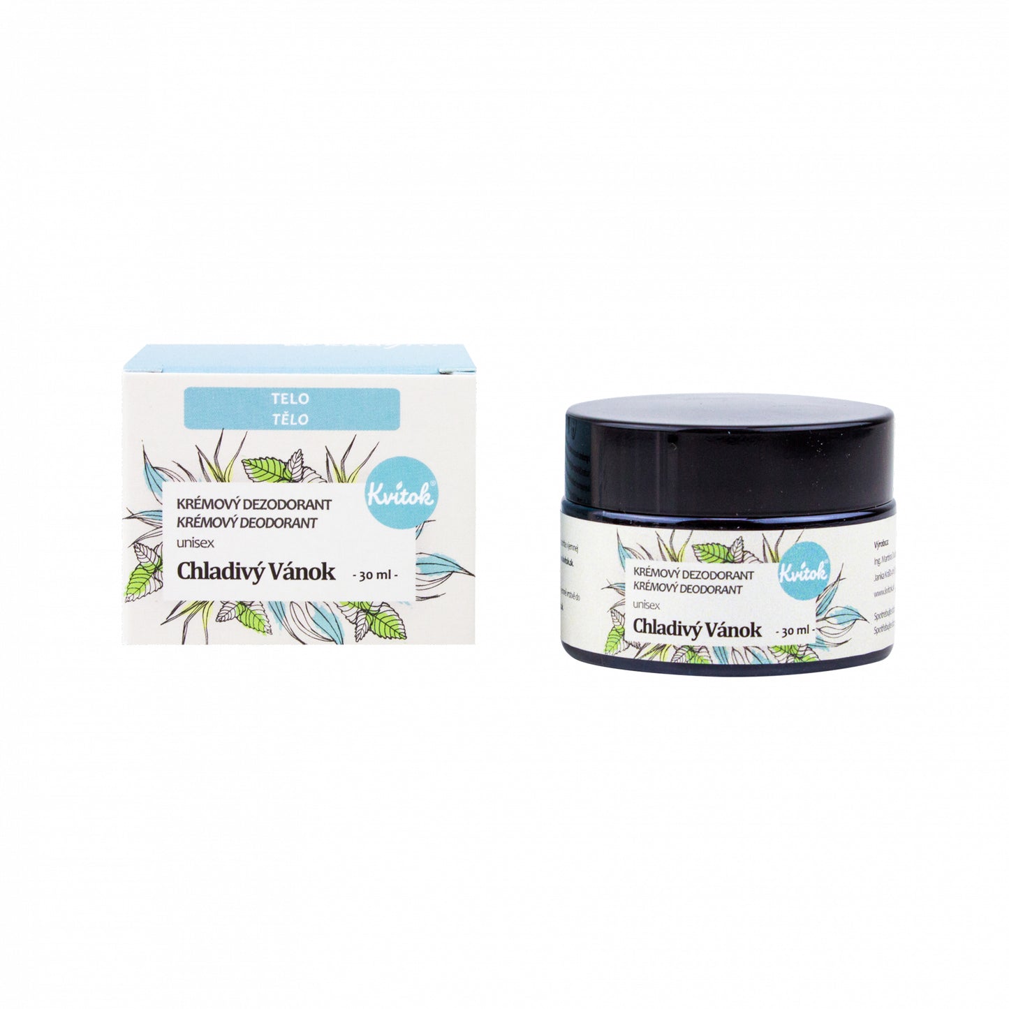 900334 Deodorant krémový Chladivý vánek 30 ml KVITOK-1