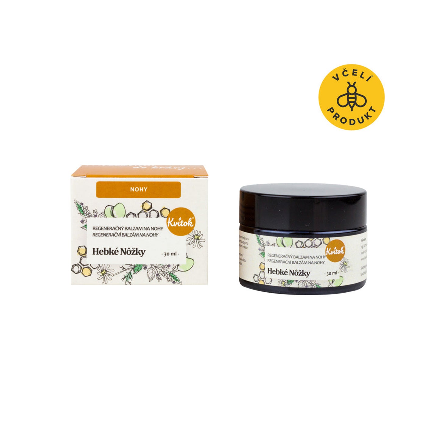900380 Balzám regenerační Hebké nožky 30 ml KVITOK-1