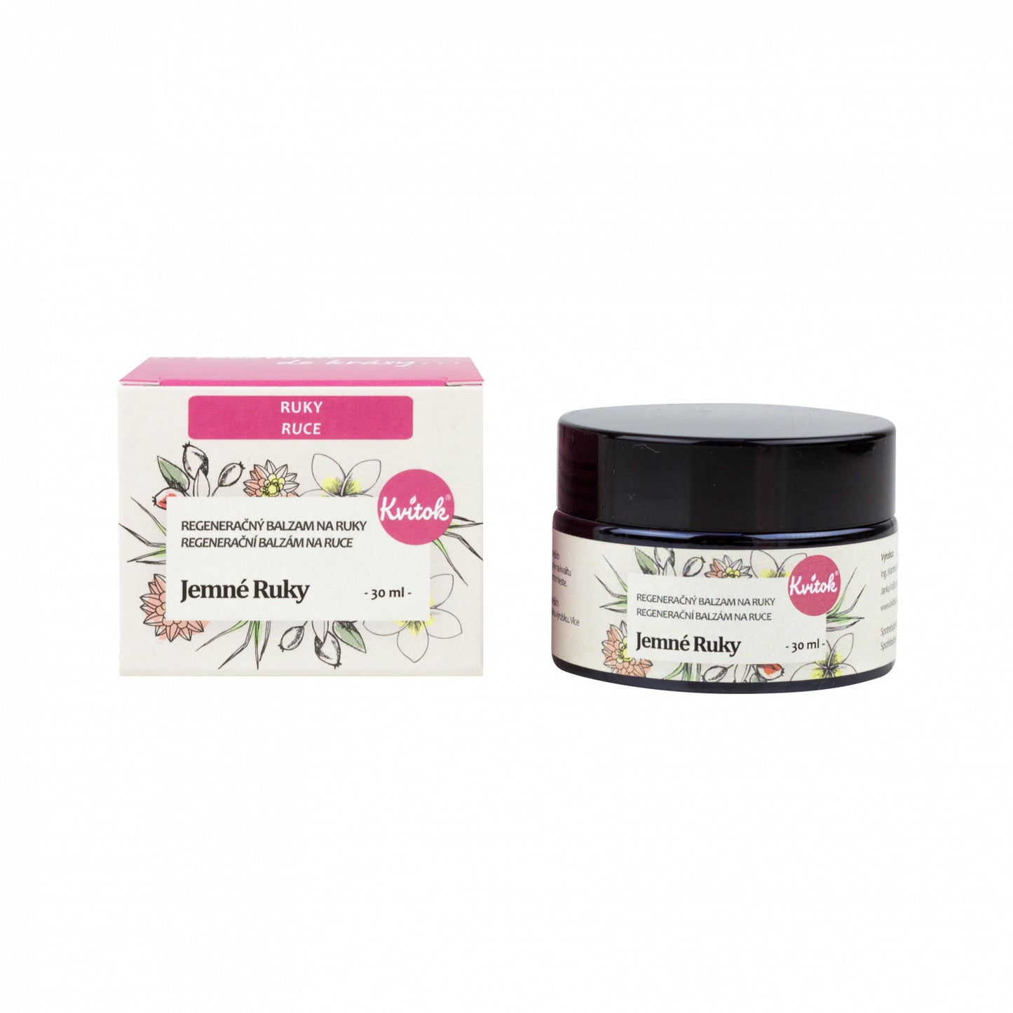 900381 Balzám regenerační Jemné ruce 30 ml KVITOK-1