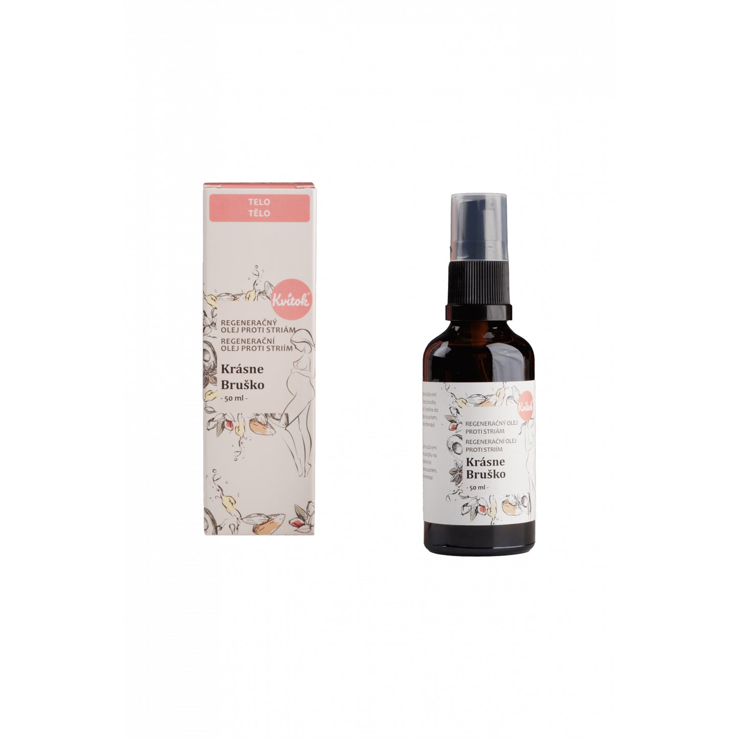 900383 Olej regenerační proti striím Krásné bříško 50 ml KVITOK-1