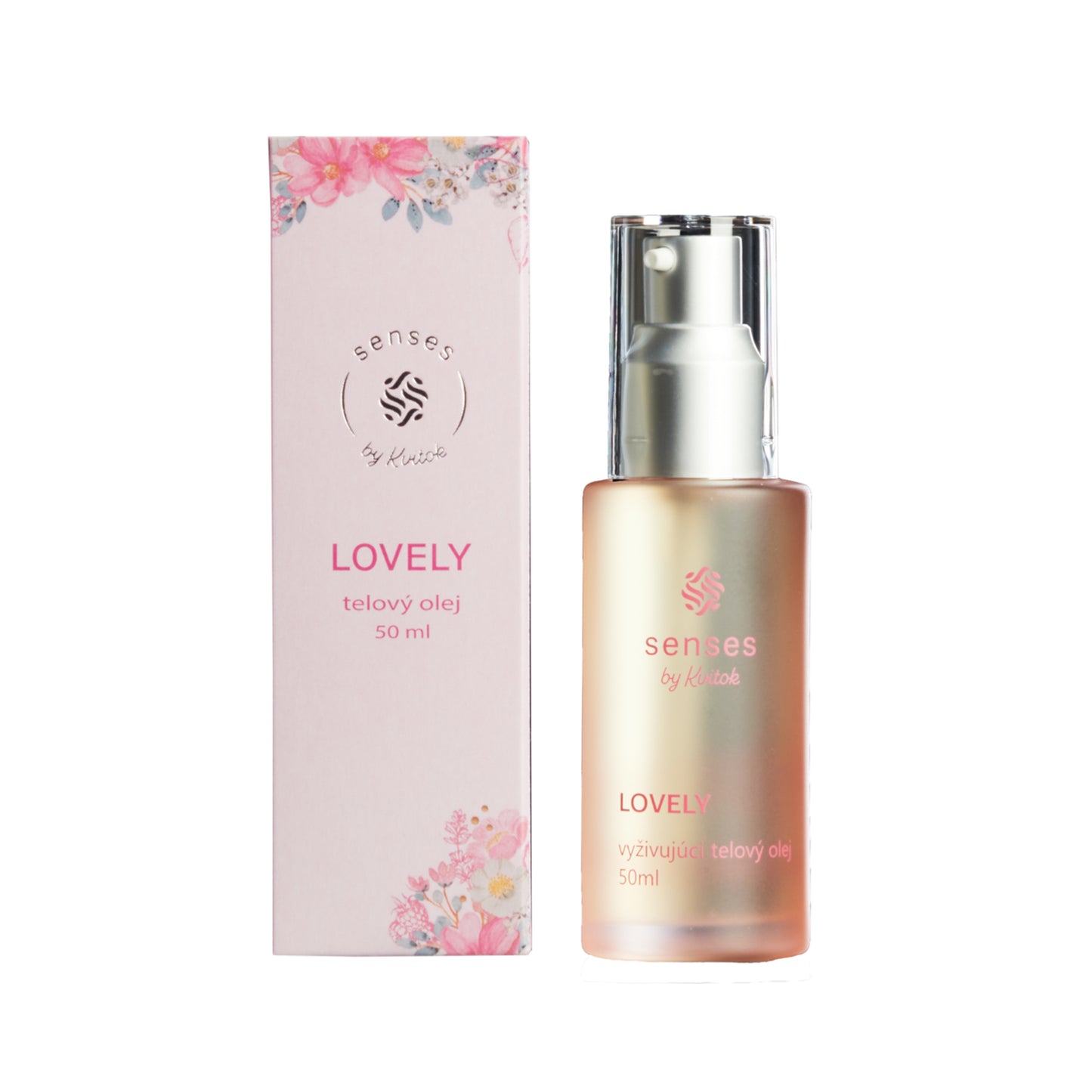 900407 Olej tělový vyživující Senses Lovely 50 ml KVITOK-1
