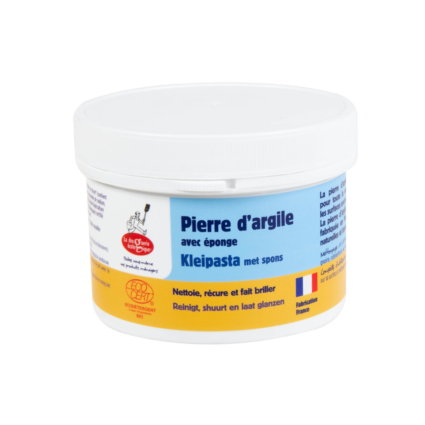 900490 Pasta jílová multifunkční 500 g BIO LA DROGUERIE ECOLOGIQUE BY ECODIS-1