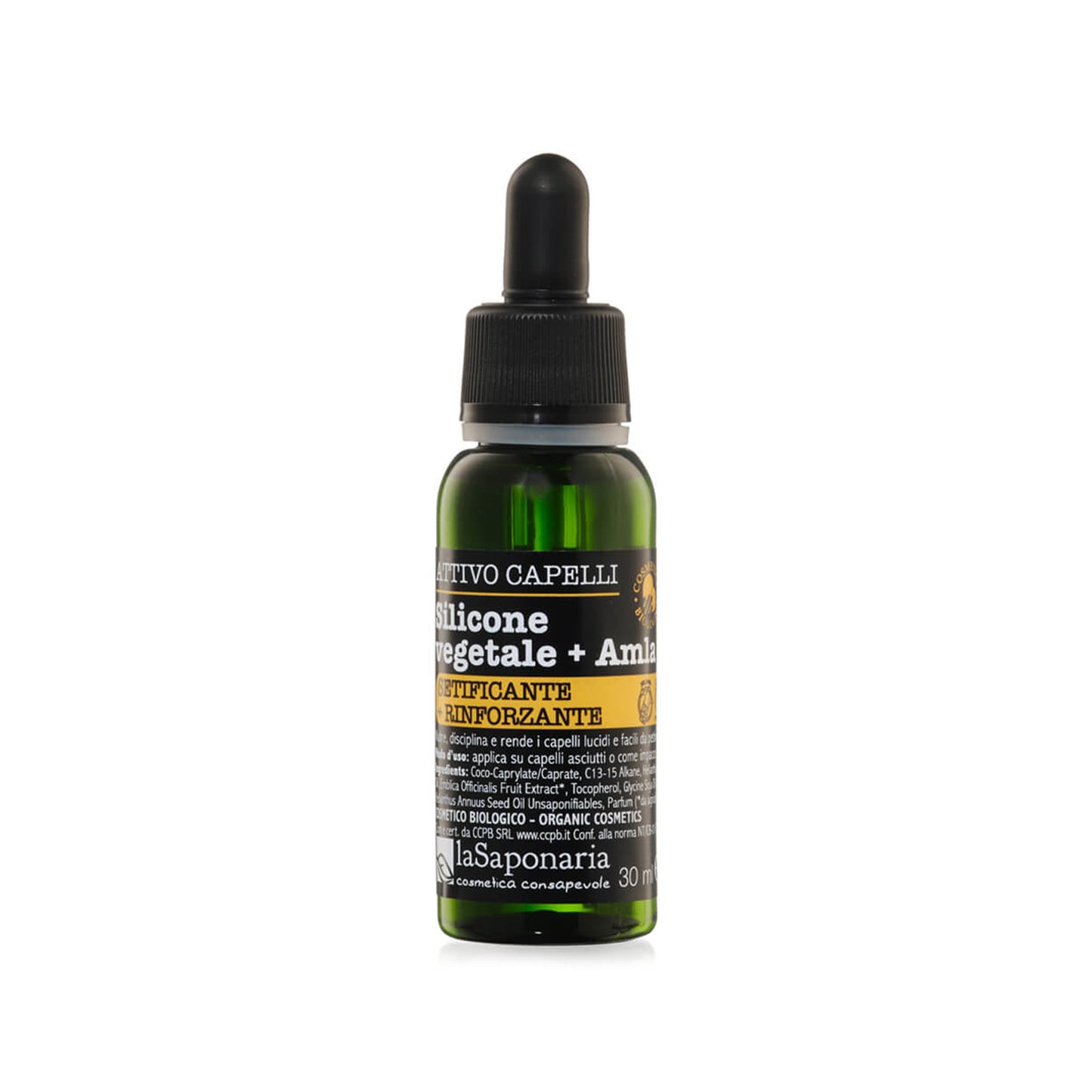 900611 Silikon rostlinný Amla - suchý olej na vlasy 30 ml LA SAPONARIA-1