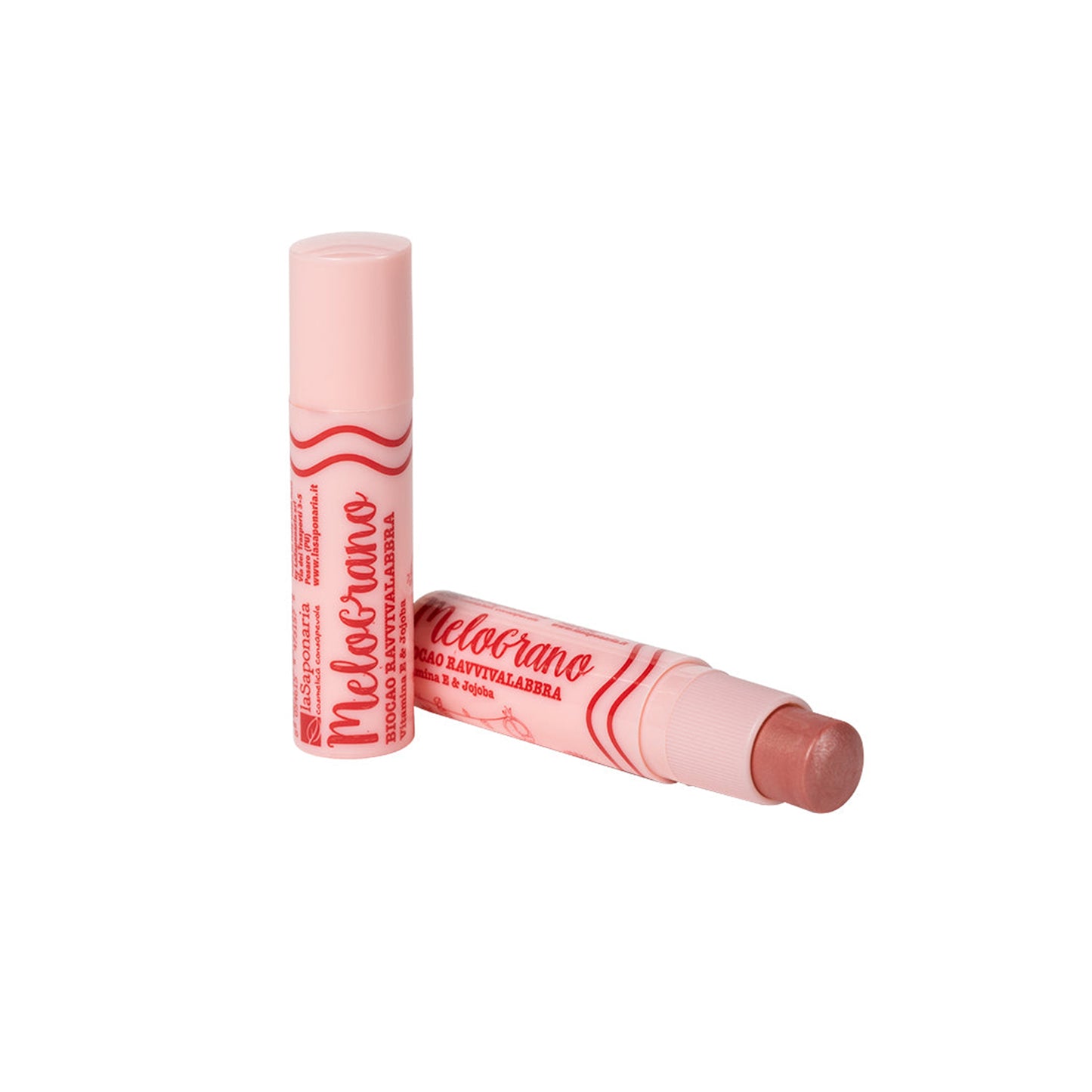 900631 Balzám na rty tónovací Biocao s granátovým jablkem 5,7 ml BIO LA SAPONARIA-1