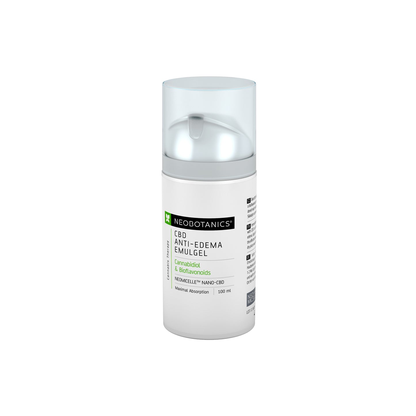 900725 Gel s konopím Anti-Edema 100 ml NEOBOTANICS-1