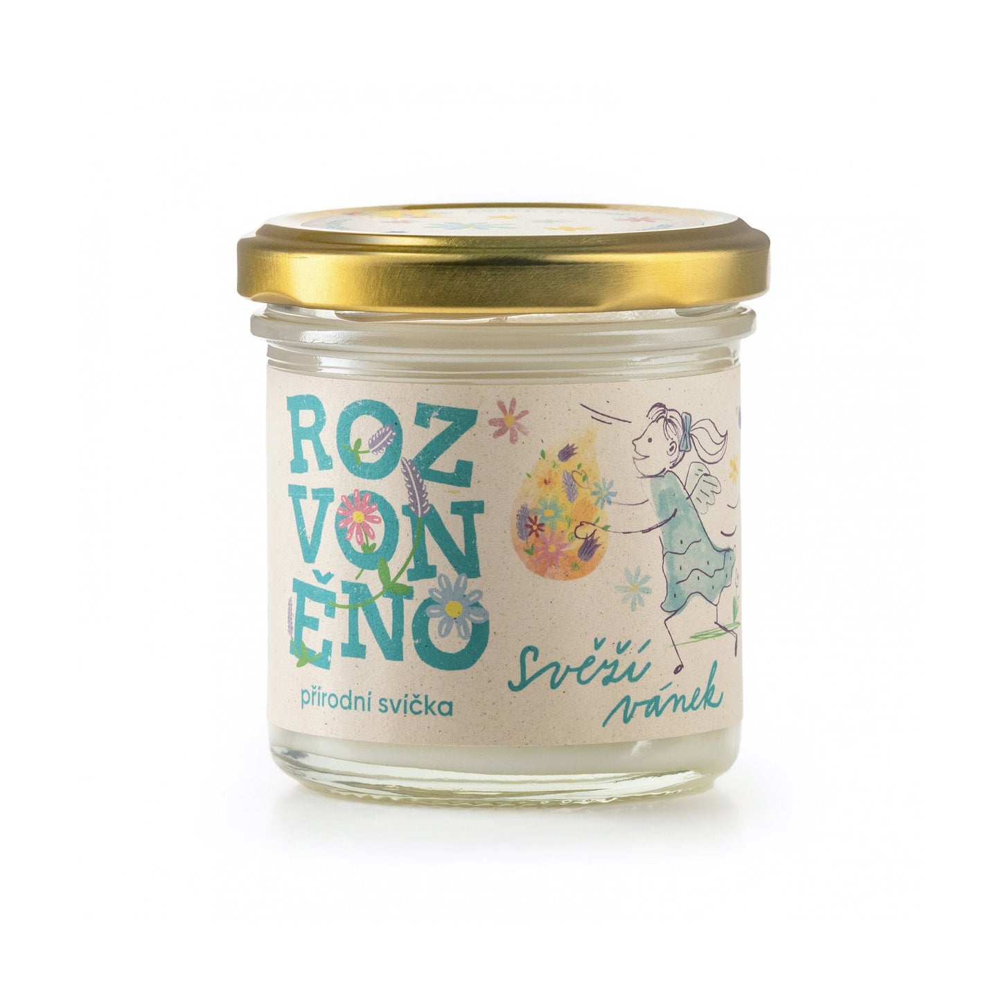 900917 Svíčka vonná - Svěží vánek 130 ml ROZVONĚNO-1