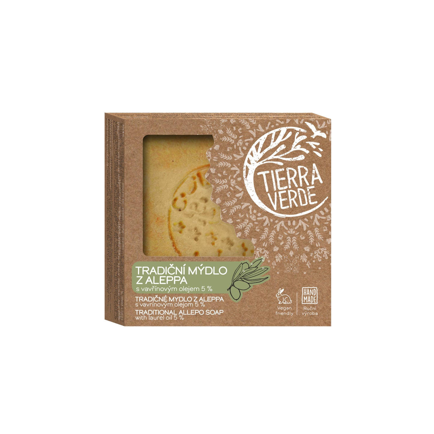 900954 Mýdlo aleppské pro problematickou pokožku 1 ks TIERRA VERDE-1