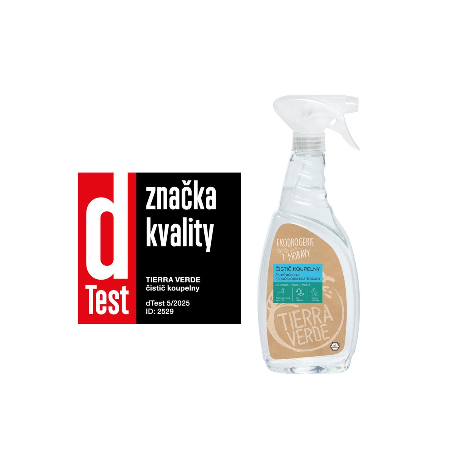 900974 Čistič koupelny s bio mátou sprej 750 ml TIERRA VERDE-1