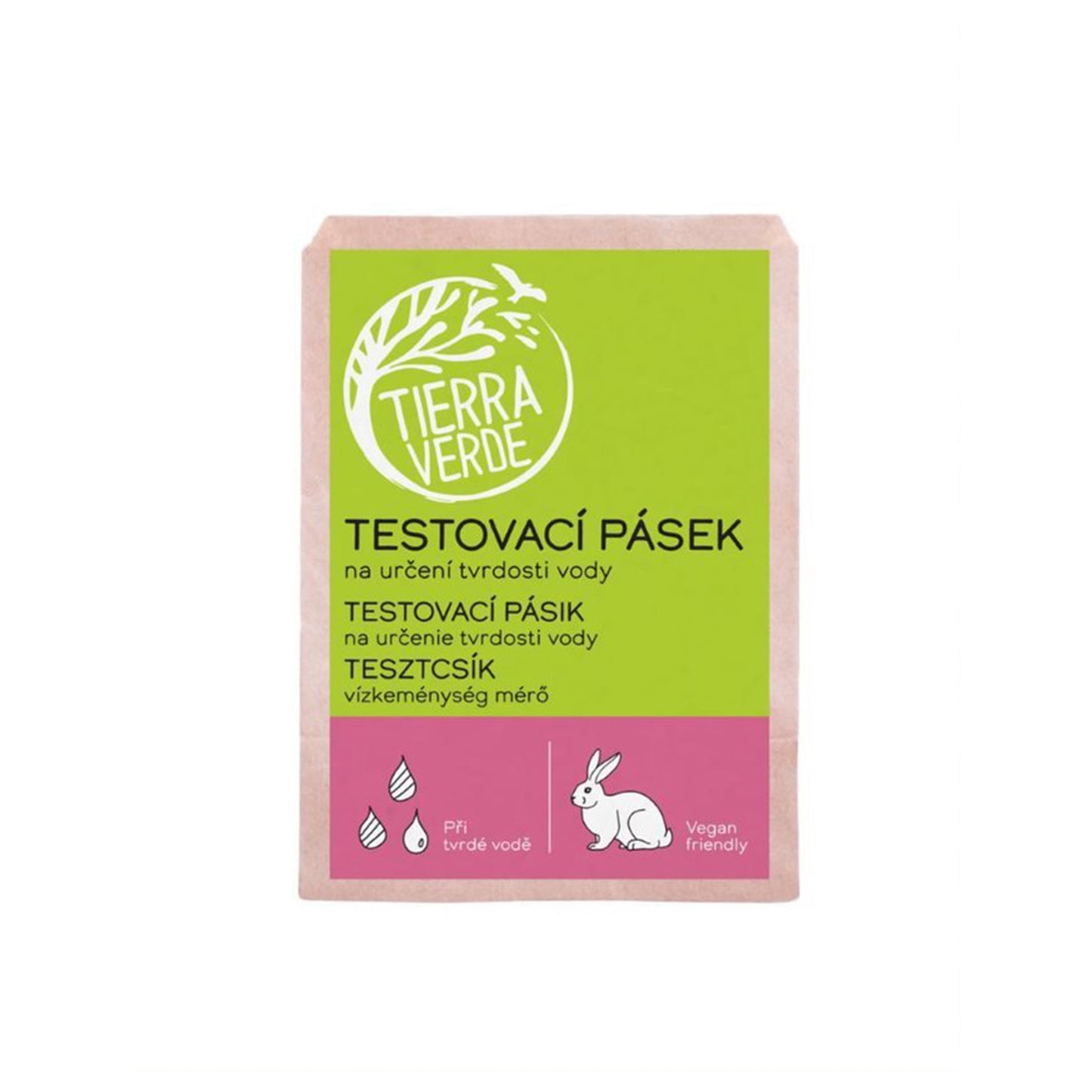 901126 Pásek testovací na určení tvrdosti vody 1 ks TIERRA VERDE-1