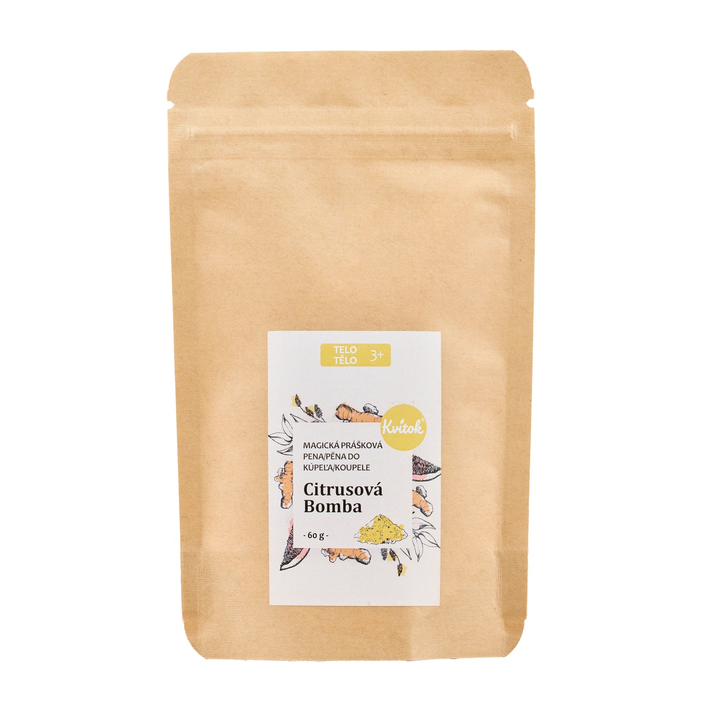 901241 Pěna magická do koupele Citrusová bomba 60 g KVITOK-1