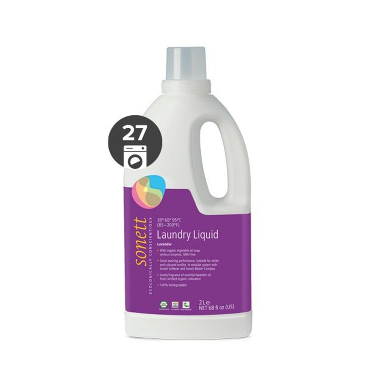 901373 Gel prací tekutý univerzální na bílé i barevné prádlo 2 l SONETT-1