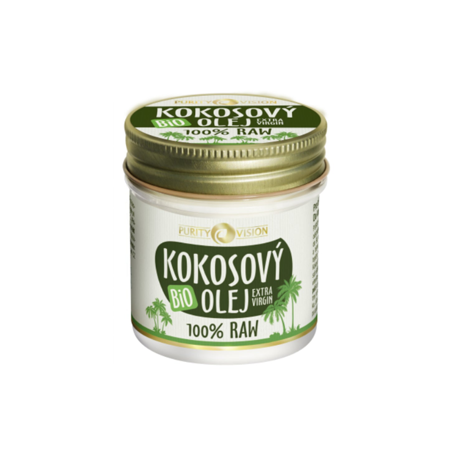 901496 Kokosový olej RAW 120 ml BIO PURITY VISION-1