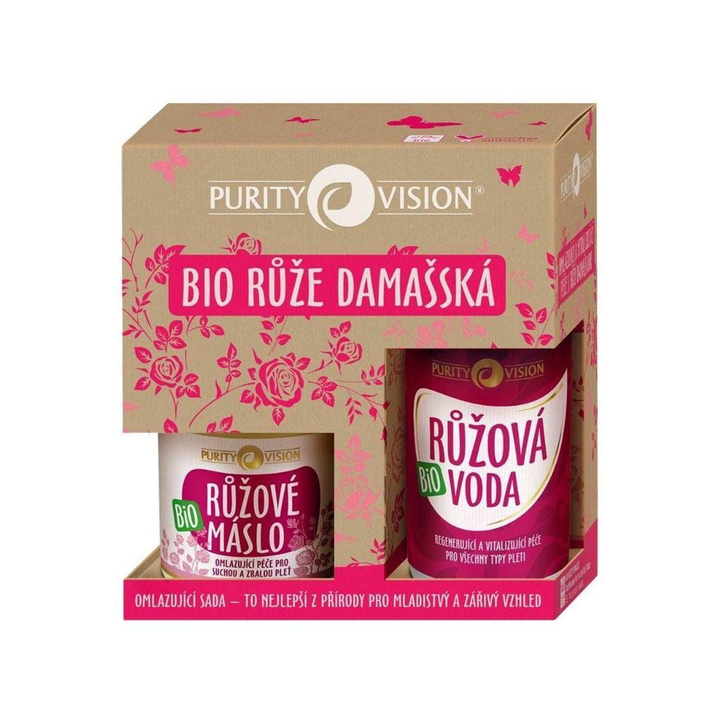 901517 Sada omlazující s damašskou růží 2 ks BIO PURITY VISION -1