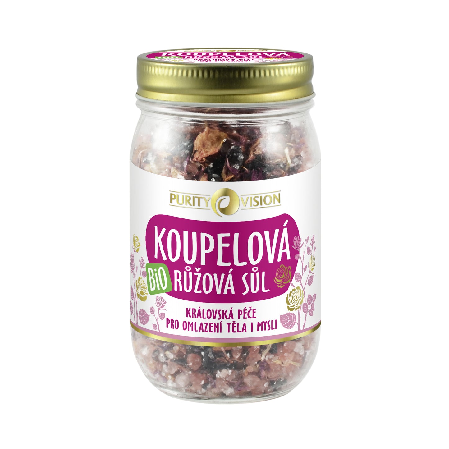 901532 Sůl koupelová růžová 400 g BIO PURITY VISION -1