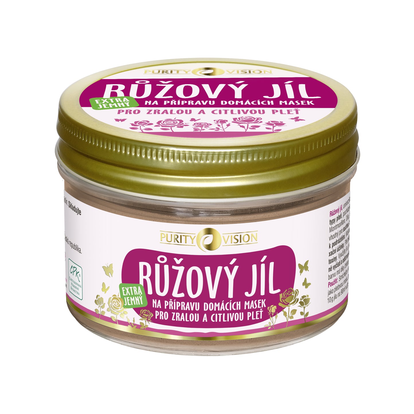 901538 Jíl růžový 175 g BIO PURITY VISION -1