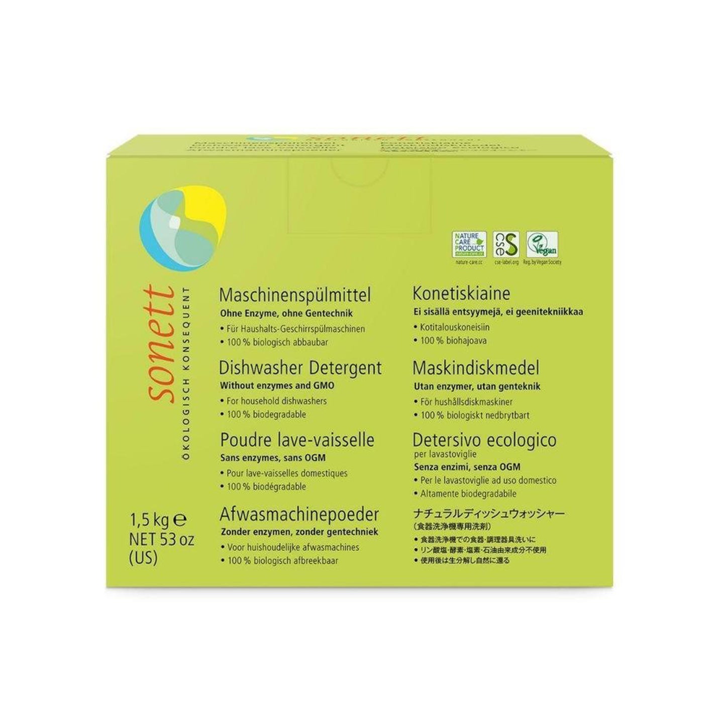 901568 Prášek do myčky 450 g SONETT-1