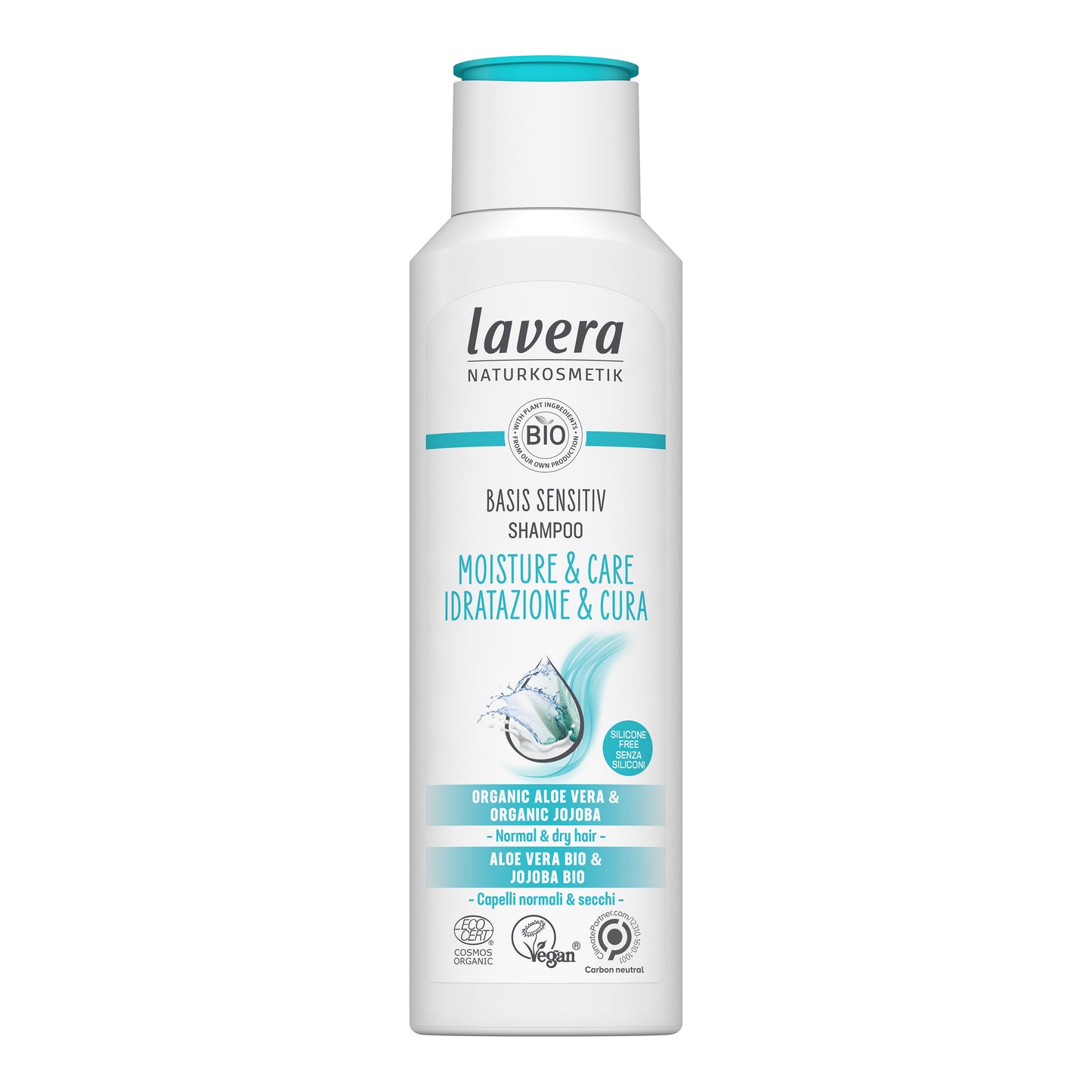 901697 Šampon hydratační Moisture & Care Basis Sensitive 250 ml BIO LAVERA-1