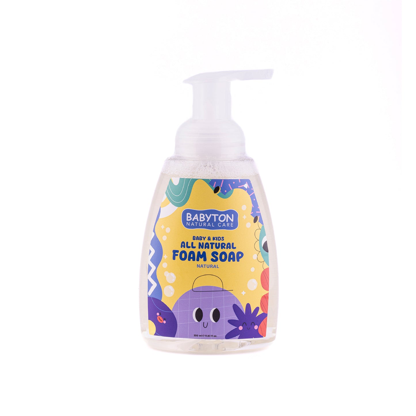 901826 Mýdlo dětské pěnové na ruce Natural 350 ml BABYTON-1