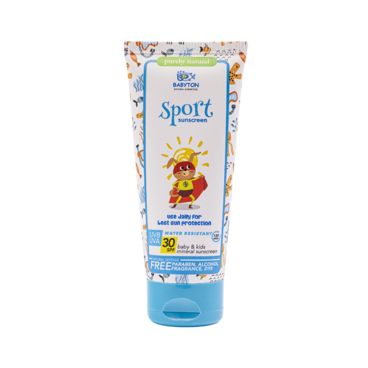 901836 Krém opalovací pro děti SPF 30 SPORT 100 ml BABYTON-1