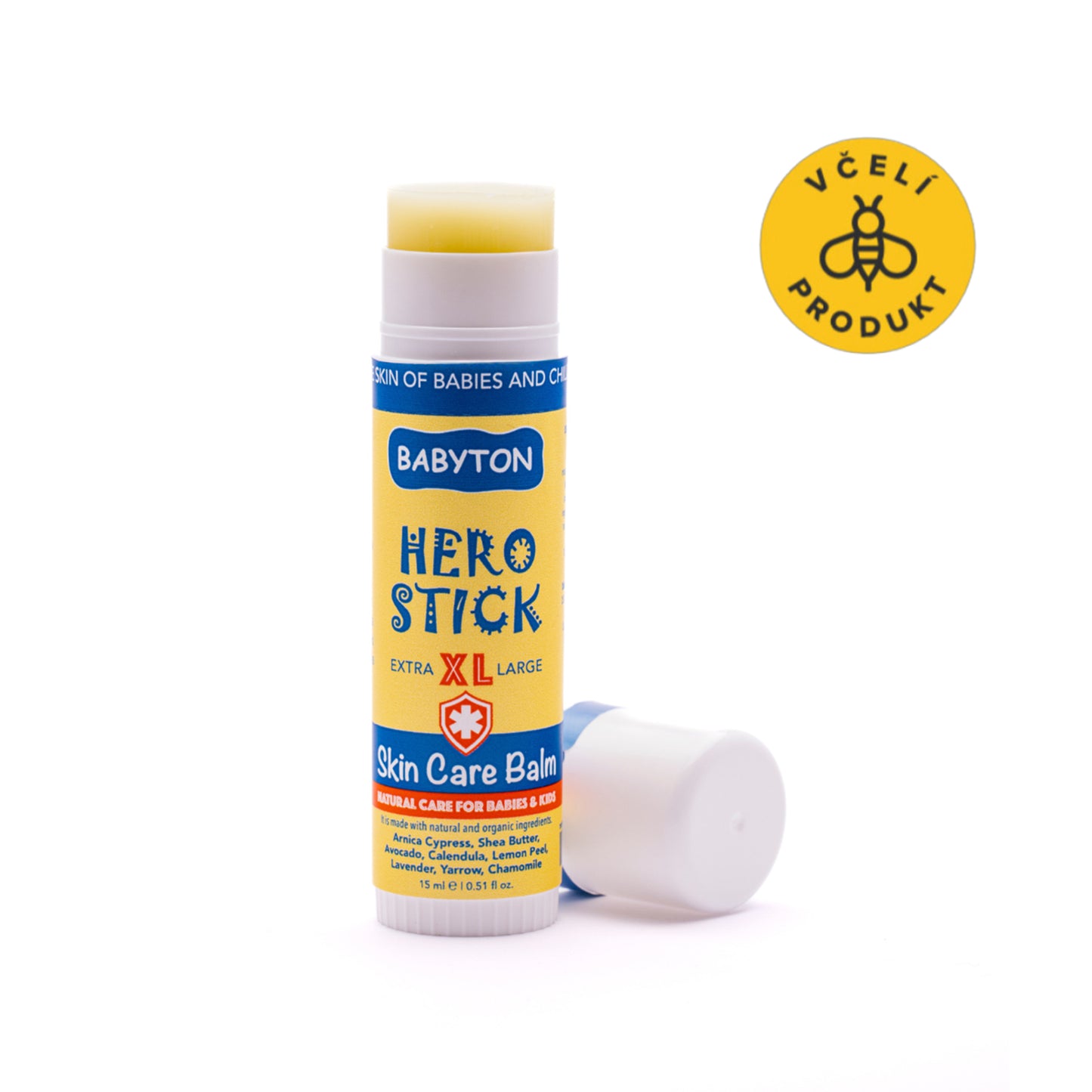 901839 Balzám tuhý Hero Stick 15 ml BABYTON-1