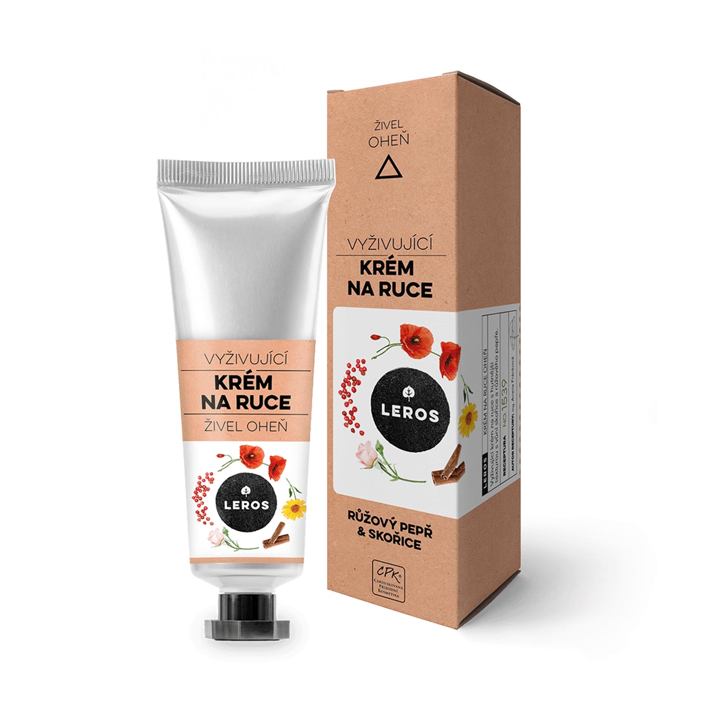 901937 Krém na ruce - Živel oheň 30 ml BIO LEROS-1