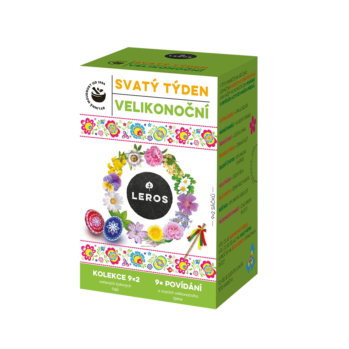 901948 Sada bylinných čajů Svatý týden velikonoční 18 sáčků LEROS-1