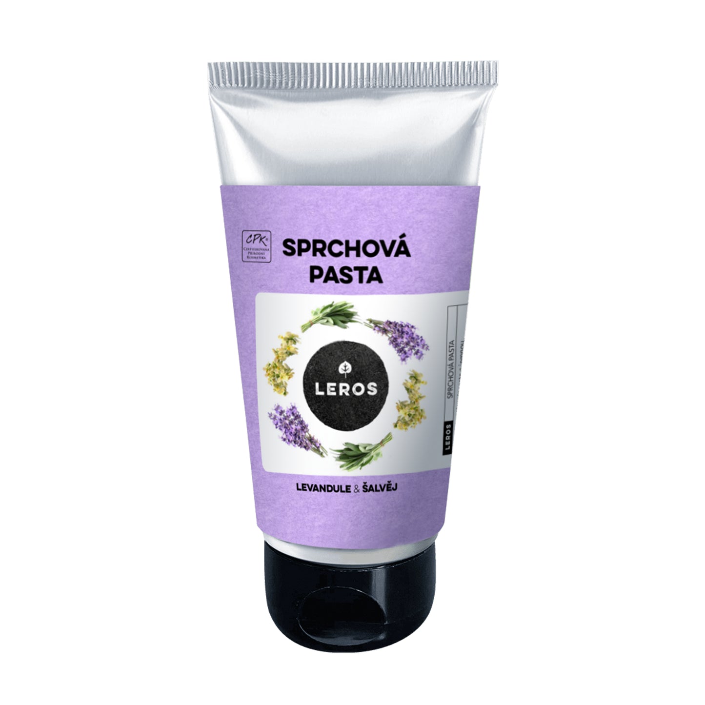 901953 Pasta sprchová Levandule & šalvěj 130 ml LEROS-1