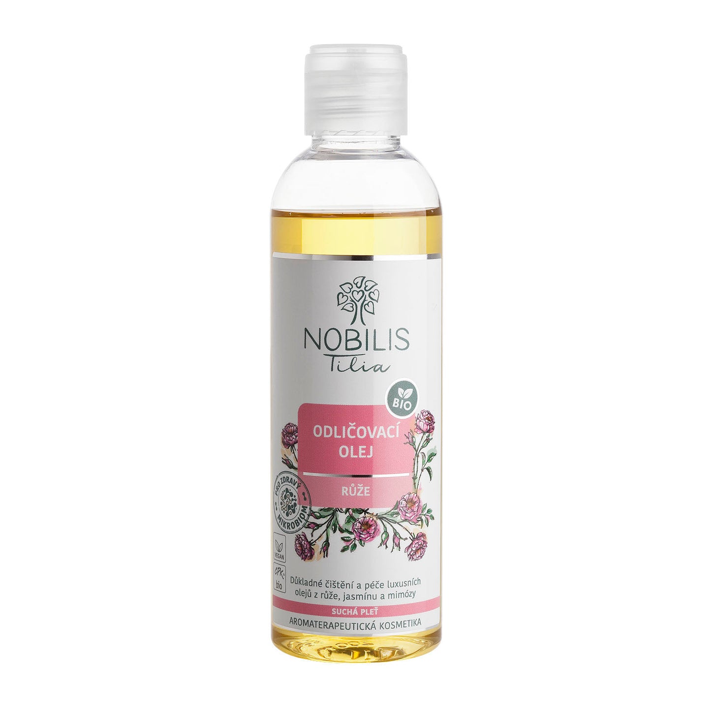 902055 Olej odličovací Růže 200 ml BIO NOBILIS TILIA-1
