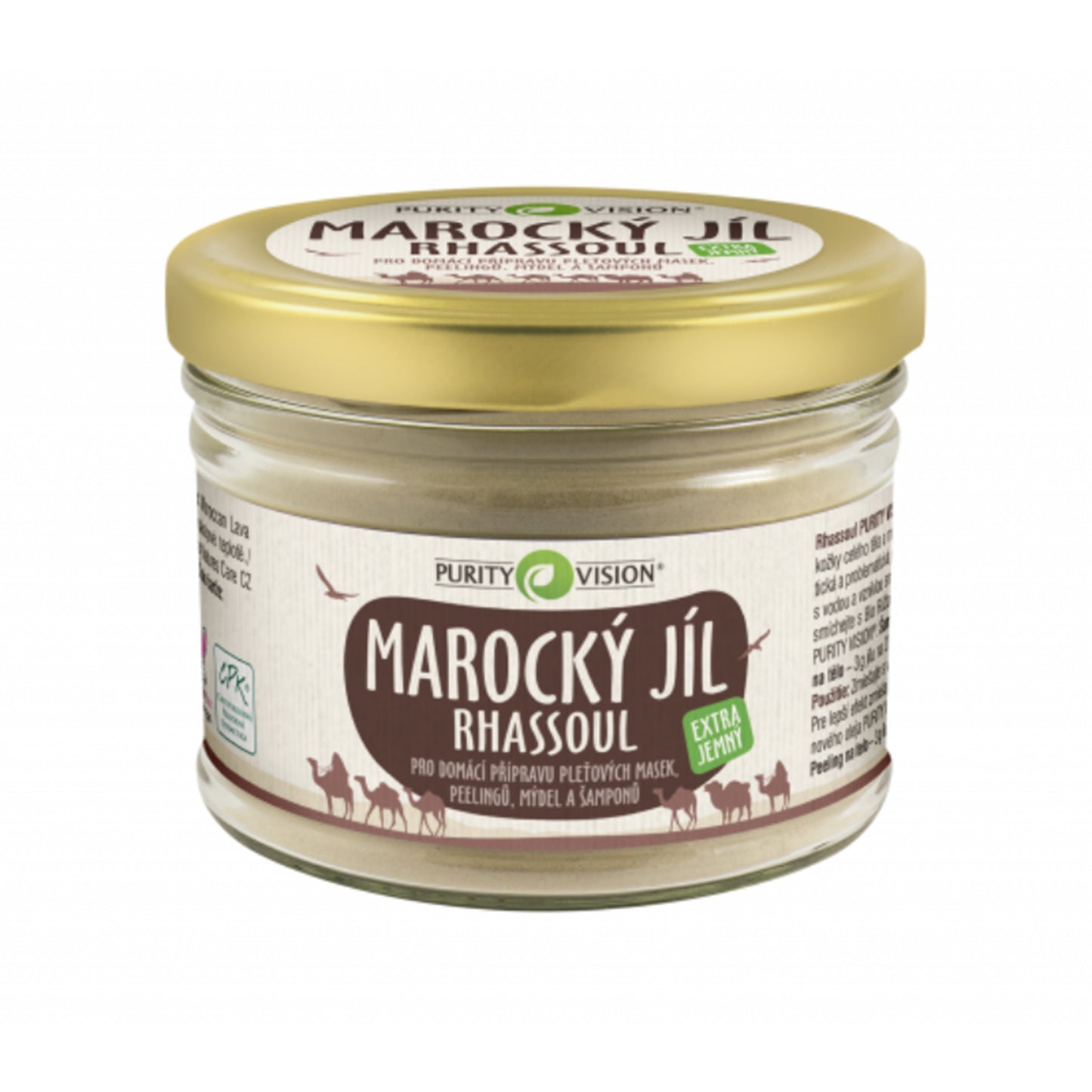 902095 Jíl marocký - Rhassoul 450 g PURITY VISION-1