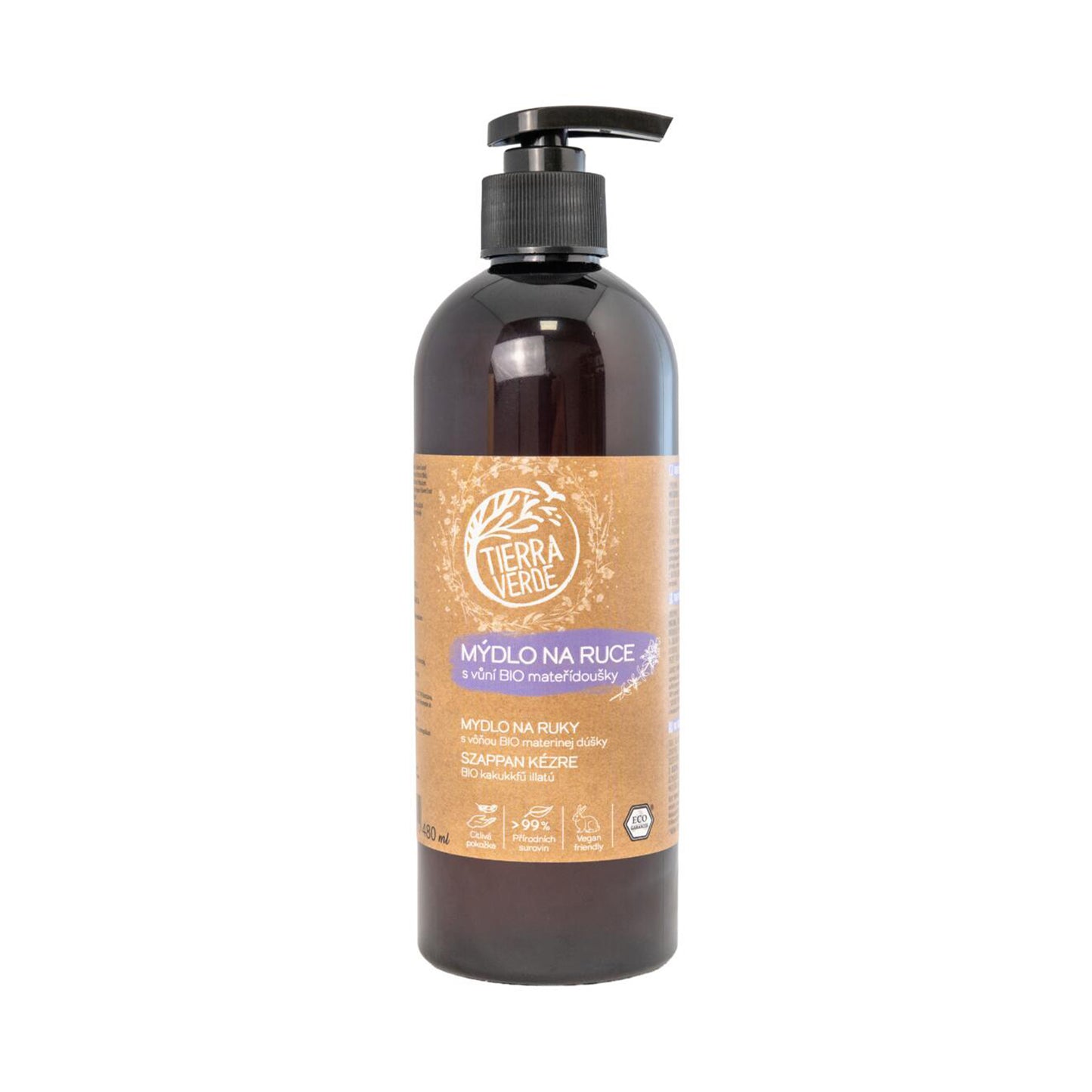 902268 Mýdlo tekuté na ruce Mateřídouška 480 ml BIO TIERRA VERDE-1