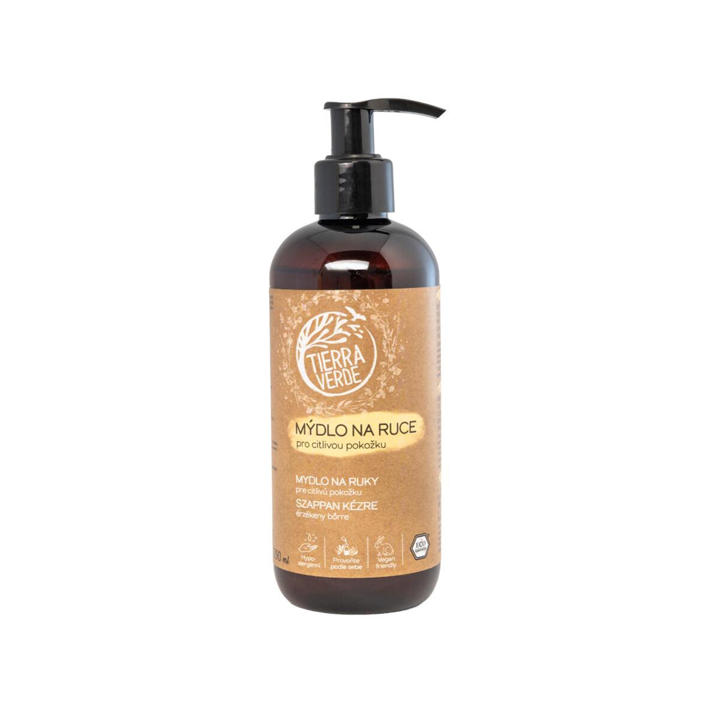 902278 Mýdlo tekuté na ruce - citlivá pokožka 290 ml BIO TIERRA VERDE-1