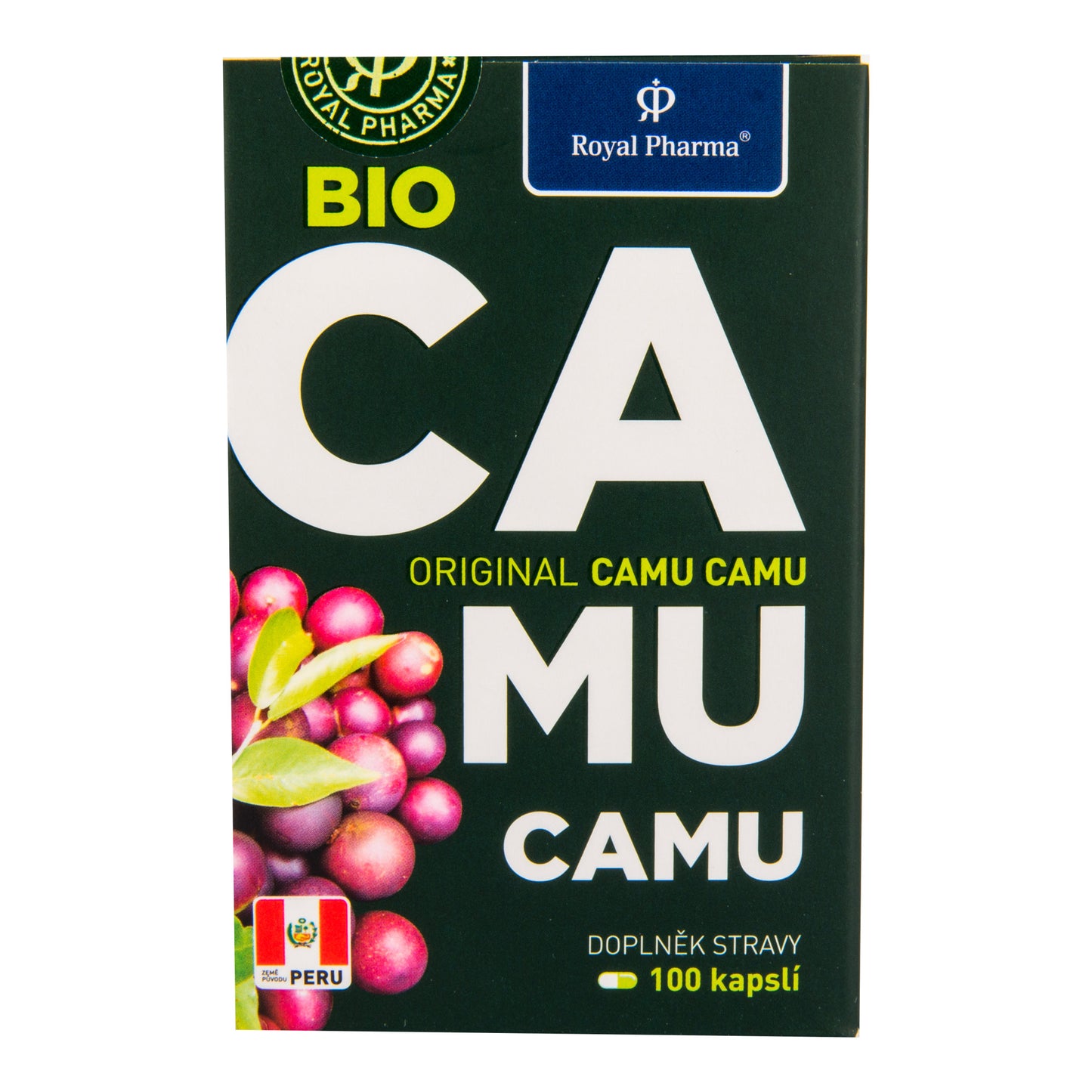 913083 Camu Camu 100 kapslí 30 g BIO   ROYAL PHARMA-1
