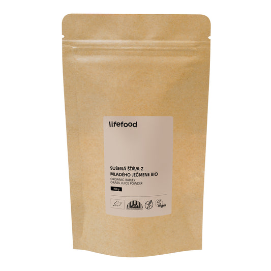 913099 Ječmen mladý sušená šťáva 150 g BIO   LIFEFOOD-1