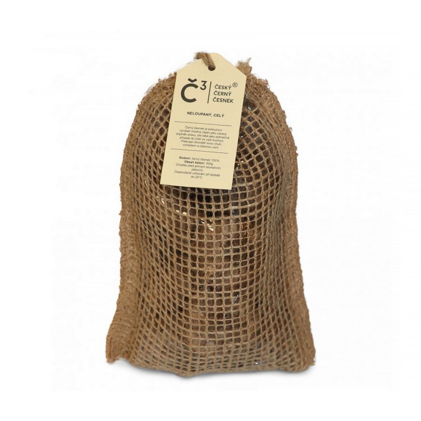 913105 Česnek černý český neloupaný 300 g BLACK GARLIC-1