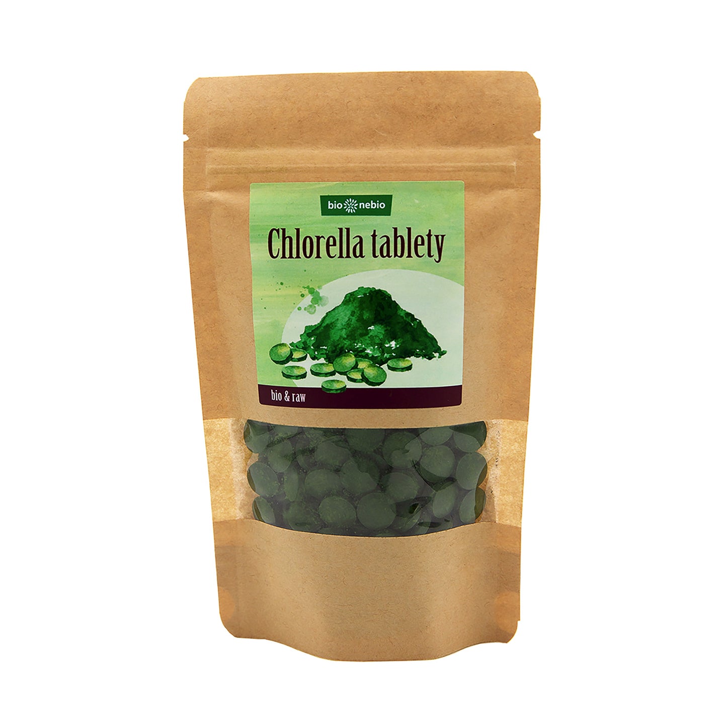 913113 Tablety Chlorella 100 g BIO BIO NEBIO-1