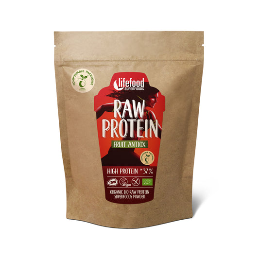915275 Protein ovocný RAW 450 g BIO   LIFEFOOD-1